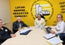 Presidente da FETICOM-SC e CONTRICOM visita SINTRICOMB, em Brusque